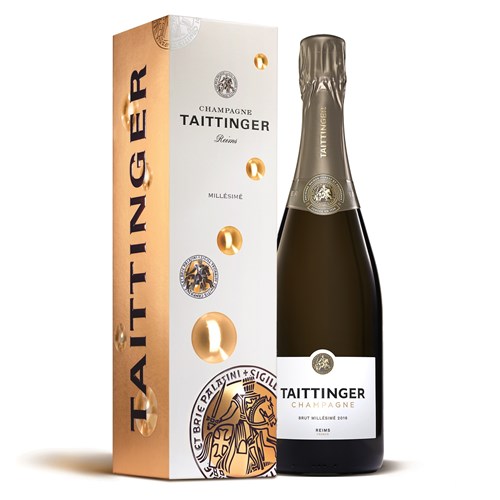 Taittinger Brut Vintage Champagne 2016 75cl - Delivered to Your Door